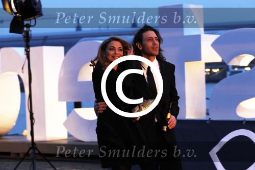 Amsterdam 4 april 2012
Opening eye theater/ museum door koningin Beatrix. Georgina Verbaan met Rob v d Wouw
Peter Smulders bv