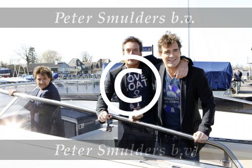 Loosdrecht 22 maart 2012
Gerard Joling Jeroen v d Boom en Rene Froger op von Dutch boot bij presentatie bij het witte huis van hun Toppers concerten in de arena.
Peter Smulders bv