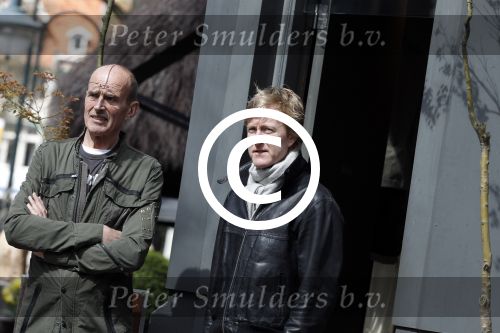 Amsterdam 14 april 2012
GertJan Langeland de nieuwe vriend van Isa Hoes op de cornelis schuytstraat.
Peter Smulders bv