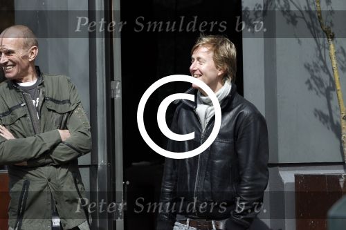 Amsterdam 14 april 2012
GertJan Langeland de nieuwe vriend van Isa Hoes op de cornelis schuytstraat.
Peter Smulders bv