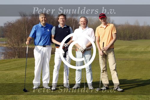 Spaarnwoude 23 maart 2012
Golfwedstrijd voor spieren voor spieren met oa Louis v Gaal. Hans Krietemeijer met vrienden
Peter Smulders bv