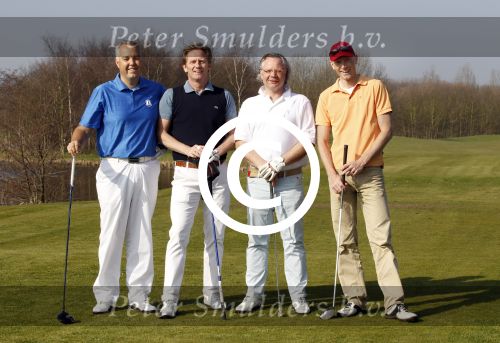 Spaarnwoude 23 maart 2012
Golfwedstrijd voor spieren voor spieren met oa Louis v Gaal. Hans Krietemeijer met vrienden
Peter Smulders bv