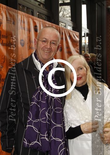 Amsterdam, 16 April 2012
Uitreiking Annie MG Smidt prijs in het Nieuwe LaMar theater
Hans Liberg met zijn vrouw
Foto Peter Smulders BV