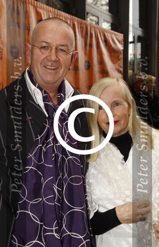 Amsterdam, 16 April 2012
Uitreiking Annie MG Smidt prijs in het Nieuwe LaMar theater
Hans Liberg met zijn vrouw
Foto Peter Smulders BV