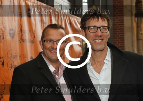 Amsterdam, 16 April 2012
Uitreiking Annie MG Smidt prijs in het Nieuwe LaMar theater
Hans Schiffers met partner
Foto Peter Smulders BV