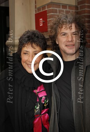Amsterdam, 16 April 2012
Uitreiking Annie MG Smidt prijs in het Nieuwe LaMar theater
Heddy Lester met haar broer Fran Affolter
Foto Peter Smulders BV