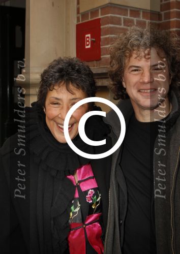 Amsterdam, 16 April 2012
Uitreiking Annie MG Smidt prijs in het Nieuwe LaMar theater
Heddy Lester met haar broer Fran Affolter
Foto Peter Smulders BV