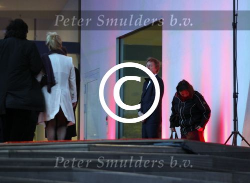 Amsterdam 4 april 2012
Opening eye theater/ museum door koningin Beatrix. Isa Hoes vriend
Peter Smulders bv
