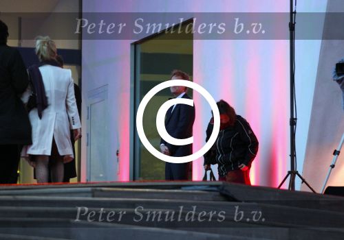 Amsterdam 4 april 2012
Opening eye theater/ museum door koningin Beatrix. Isa Hoes vriend
Peter Smulders bv