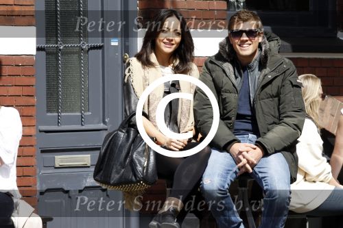 Amsterdam 14 april 2012
Jaap Reesema met vriendin op terras en op vespa scooter.
Peter Smulders bv