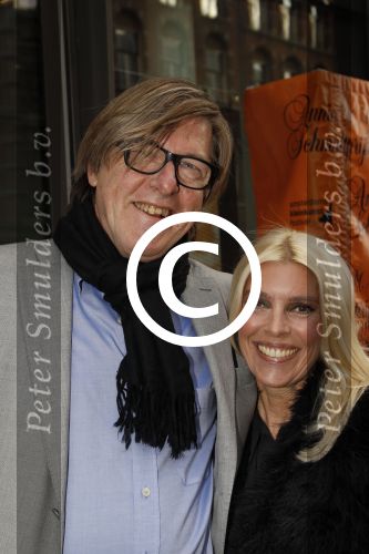 Amsterdam, 16 April 2012
Uitreiking Annie MG Smidt prijs in het Nieuwe LaMar theater
Judith Osborn met partner Bert v d Veer
Foto Peter Smulders BV
