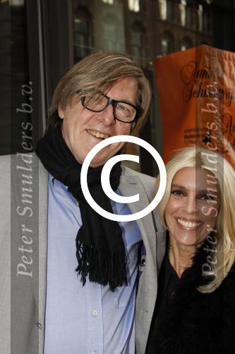 Amsterdam, 16 April 2012
Uitreiking Annie MG Smidt prijs in het Nieuwe LaMar theater
Judith Osborn met partner Bert v d Veer
Foto Peter Smulders BV