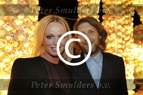 Amsterdam, 20 Maart 2012
Introductie Nederlandse Vogue
Karin Swerink met partner
Foto Peter Smulders BV