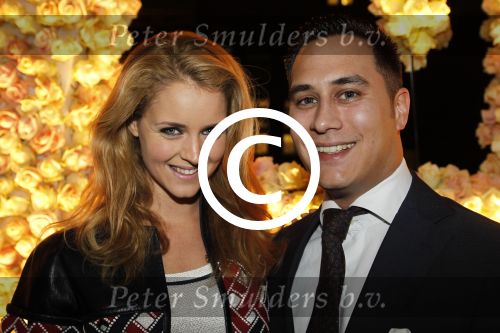 Amsterdam, 20 Maart 2012
Introductie Nederlandse Vogue
Liza Sips met vriend Joel Davans
Foto Peter Smulders BV