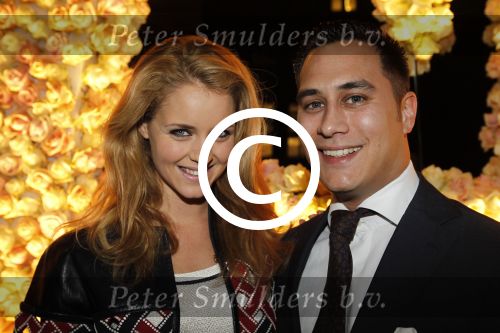 Amsterdam, 20 Maart 2012
Introductie Nederlandse Vogue
Liza Sips met vriend Joel Davans
Foto Peter Smulders BV