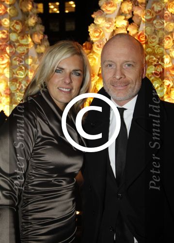 Amsterdam, 20 Maart 2012
Introductie Nederlandse Vogue
Mart Visser met zijn zakelijke manager, Hermance Hora Siccama
Foto Peter Smulders BV