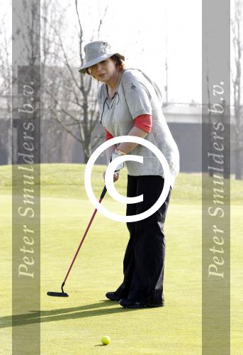 Spaarnwoude 23 maart 2012
Golfwedstrijd voor spieren voor spieren met oa Louis v Gaal. Myrna Goossen Rene v d Kerkhof en Albert West
Peter Smulders bv
