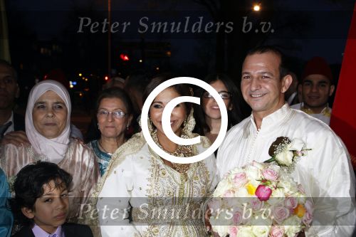 Amsterdam 5 april 2012
Najib Amhali en zijn vrouw Niama Elbhari trouwen bij het scheepvaartmuseum.
Peter Smulders bv