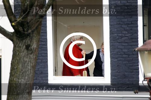 Amsterdam 29 maart 2012
Nelly Frijda aan het verhuizen samen met vrienden en haar dochter.
Peter Smulders bv