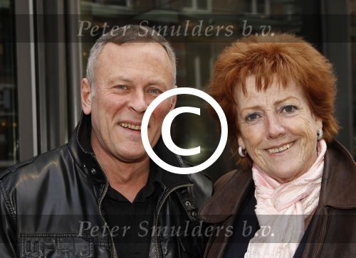 Amsterdam, 16 April 2012
Uitreiking Annie MG Smidt prijs in het Nieuwe LaMar theater
Pamela Teves met partner
Foto Peter Smulders BV