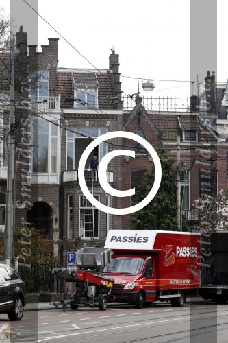 Amsterdam 3 april 2012
Nieuwe bewoners verhuizen naar het pand/huis van Prins Bernhard jr
Peter Smulders bv