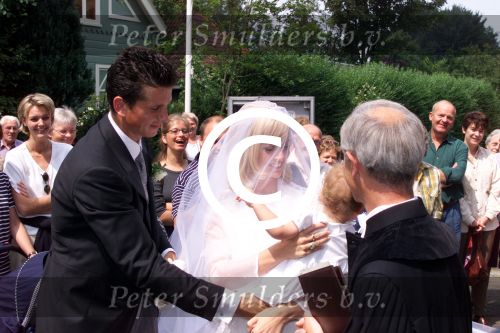 Muiden 7 Juli 1999
Richard Krajicek en Daphne Deckers trouwen