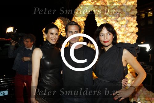 Amsterdam, 20 Maart 2012
Introductie Nederlandse Vogue
Evelyn Struik met Robine v d Meer en  Marc v d Loo
Foto Peter Smulders BV