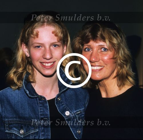 Amsterdam 27 April 1998, Nationaal Songfestival 1998
Sjoukje Smit met haar dochter Sanne Smit
Foto Peter Smulders BV