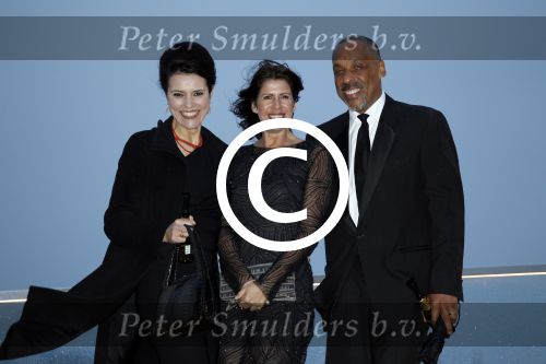 Amsterdam 4 april 2012
Opening eye theater/ museum door koningin Beatrix. Susan Visser met een kennis en Isa Hoes
Peter Smulders bv