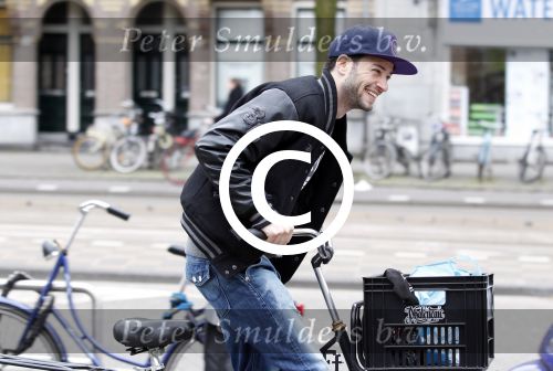 Amsterdam 10 april 2012
Valerio Zeno op de fiets in Amsterdam.
Peter Smulders bv