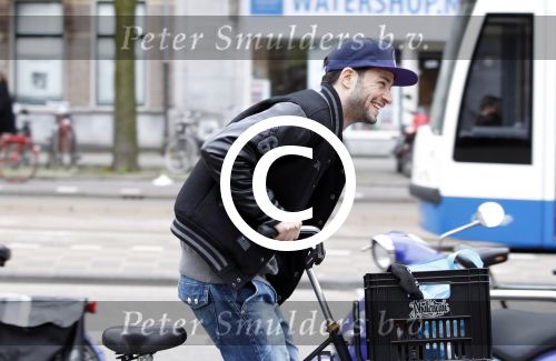 Amsterdam 10 april 2012
Valerio Zeno op de fiets in Amsterdam.
Peter Smulders bv