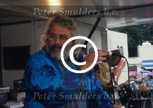 18 Juli 1991 Willem Duyn tijdens een optreden
Foto Peter Smulders BV