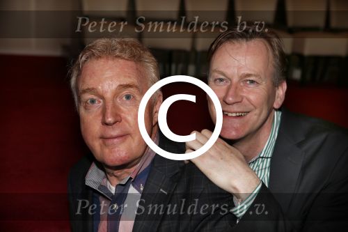 Amsterdam 11 april 2013
Presentatie boek over/van Barry Stevens in Carre. Andre v Duin met partner Martin
Peter Smulders bv