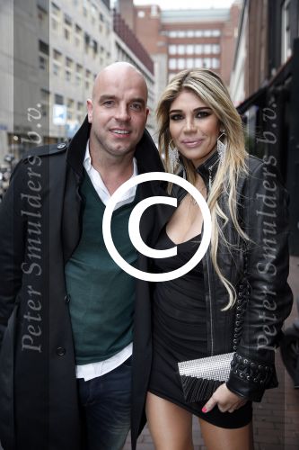 Amsterdam 11 april 2013
Playmate van het jaar verkiezimg van playboy. Andy v d Meyde met vrouw
Peter Smulders bv