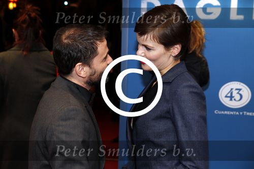 Amsterdam 8 april 2013
Premiere daglicht in Tuschinski. Angela Schijf met man Tom Van Landuyt
Peter Smulders bv