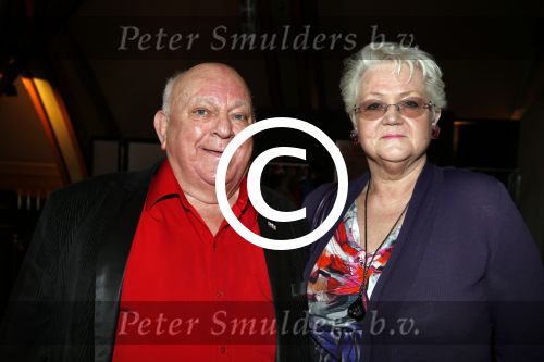 Amsterdam 11 april 2013
Presentatie boek over/van Barry Stevens in Carre. Bas v Toor met vrouw
Peter Smulders bv