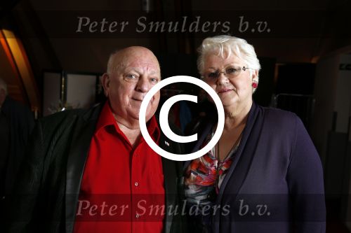 Amsterdam 11 april 2013
Presentatie boek over/van Barry Stevens in Carre. Bas v Toor met vrouw
Peter Smulders bv