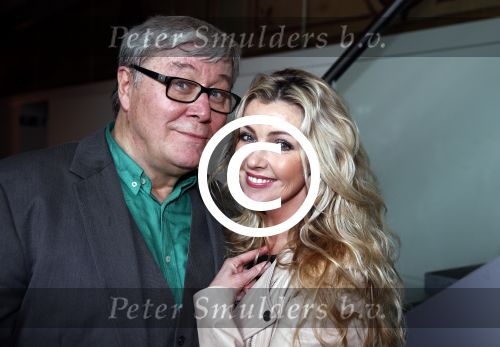 Amsterdam 11 april 2013
Presentatie boek over/van Barry Stevens in Carre. Brigitte Nijman met man
Peter Smulders bv