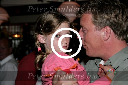 Amsterdam 11 juli 2004
Dave Heijneman met zijn vader.
Peter Smulders bv