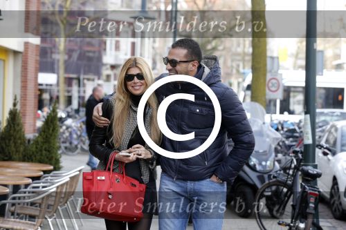 Amsterdam 25 maart 2013
Estelle Cruijff en Badr Hari op de cornelis schuytstraat.
Peter Smulders bv