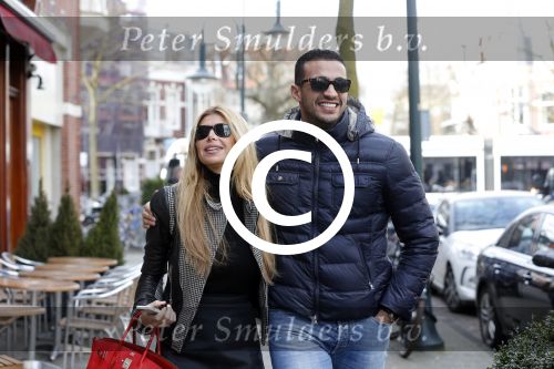 Amsterdam 25 maart 2013
Estelle Cruijff en Badr Hari op de cornelis schuytstraat.
Peter Smulders bv