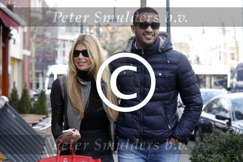 Amsterdam 25 maart 2013
Estelle Cruijff en Badr Hari op de cornelis schuytstraat.
Peter Smulders bv