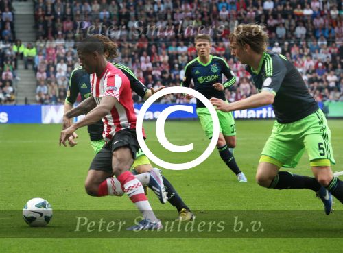 Eindhoven, 14 April 2013
Kompetitiewedstrijd tussen PSV-AJAX, eindstand 2-3 Seizoen 2012/2013
Georginio Wijnaldum
Foto Peter Smulders BV