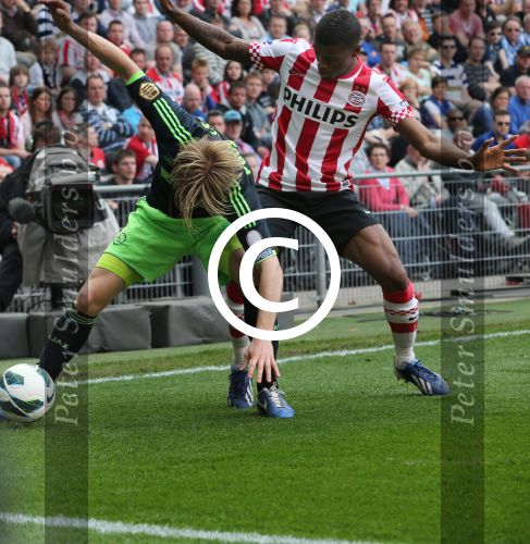 Eindhoven, 14 April 2013
Kompetitiewedstrijd tussen PSV-AJAX, eindstand 2-3 Seizoen 2012/2013
Georginio Wijnaldum
Foto Peter Smulders BV