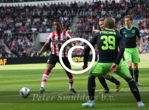 Eindhoven, 14 April 2013
Kompetitiewedstrijd tussen PSV-AJAX, eindstand 2-3 Seizoen 2012/2013
Georginio Wijnaldum
Foto Peter Smulders BV
