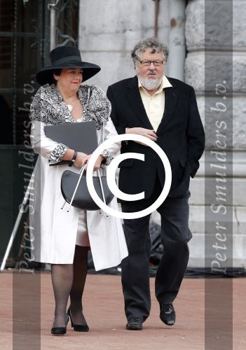 Amsterdam 13 april 2013
Opening Rijksmuseum door koningin Beatrix. Hans Melchers met zijn vrouw
Peter Smulders bv