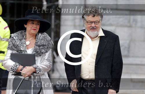 Amsterdam 13 april 2013
Opening Rijksmuseum door koningin Beatrix. Hans Melchers met zijn vrouw
Peter Smulders bv