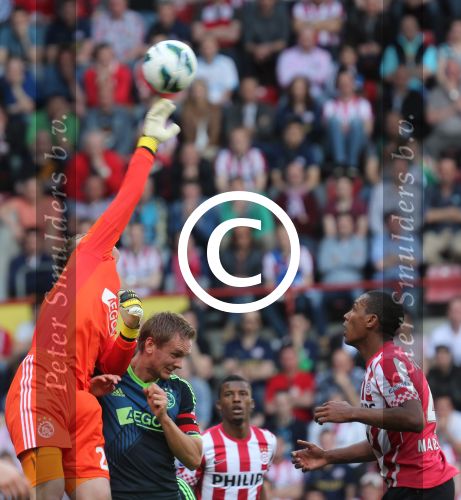 Eindhoven, 14 April 2013
Kompetitiewedstrijd tussen PSV-AJAX, eindstand 2-3 Seizoen 2012/2013
Jasper Cillessen
Foto Peter Smulders BV