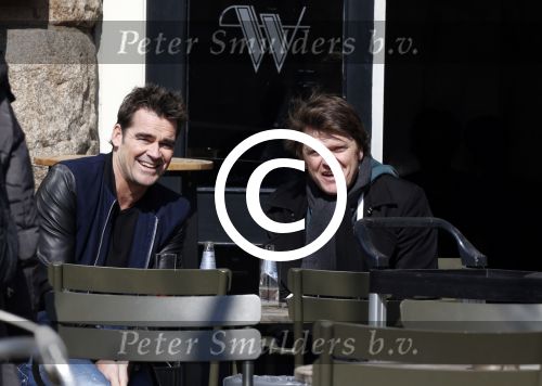 Amsterdam 3 april 2013
Jeroen v d Boom en Beau v Erven Dorens op terras.
Peter Smulders bv