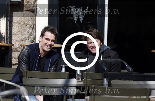 Amsterdam 3 april 2013
Jeroen v d Boom en Beau v Erven Dorens op terras.
Peter Smulders bv